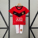2009/10 Manchester United Home Retro Kids Kit