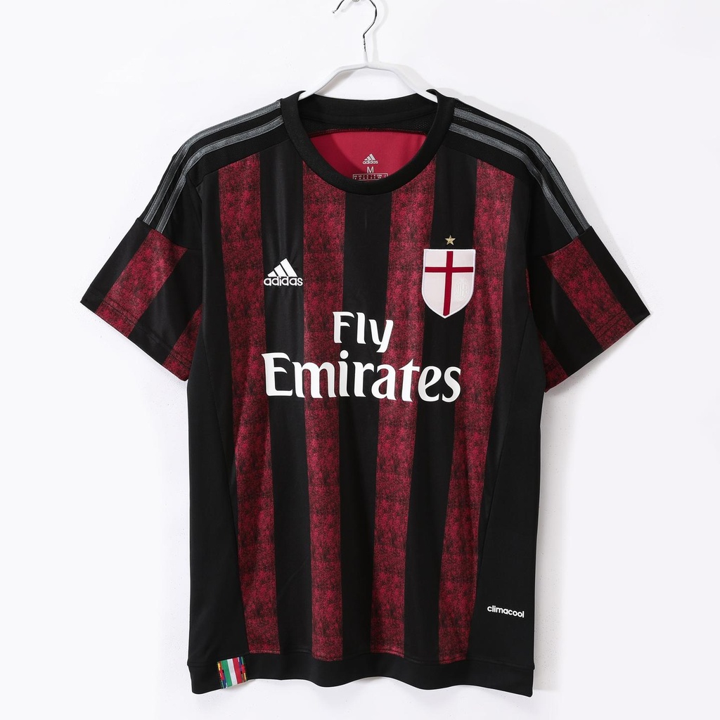 2015/16 AC Milan Home Retro 8A (M, Yes, Yes)