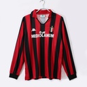 1988/89 AC Milan Home 3B (Long Sleeve)
