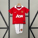 2010/11 Manchester United Home Retro Kids Kit