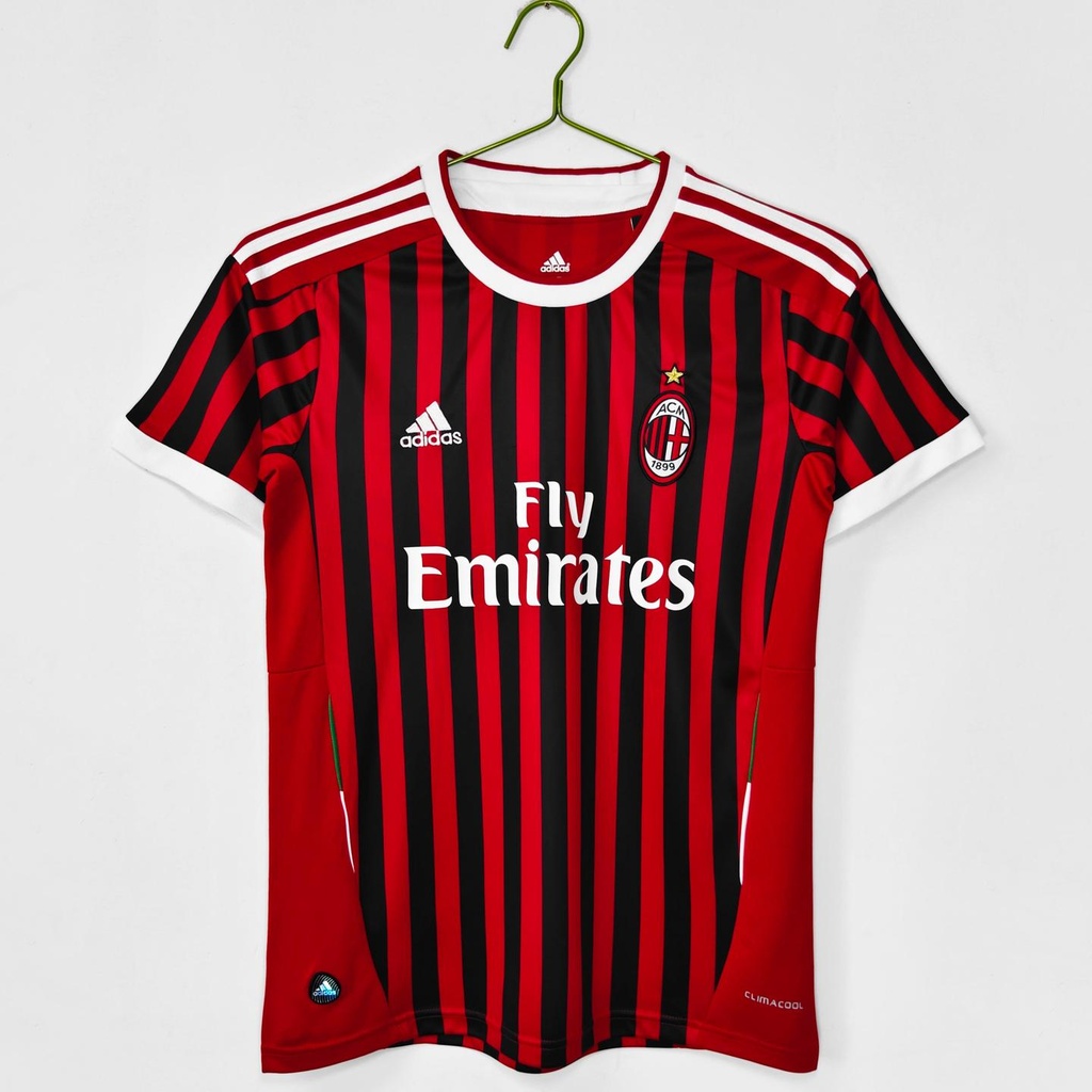 2011/12 AC Milan Home 8A (M, Yes, Yes)