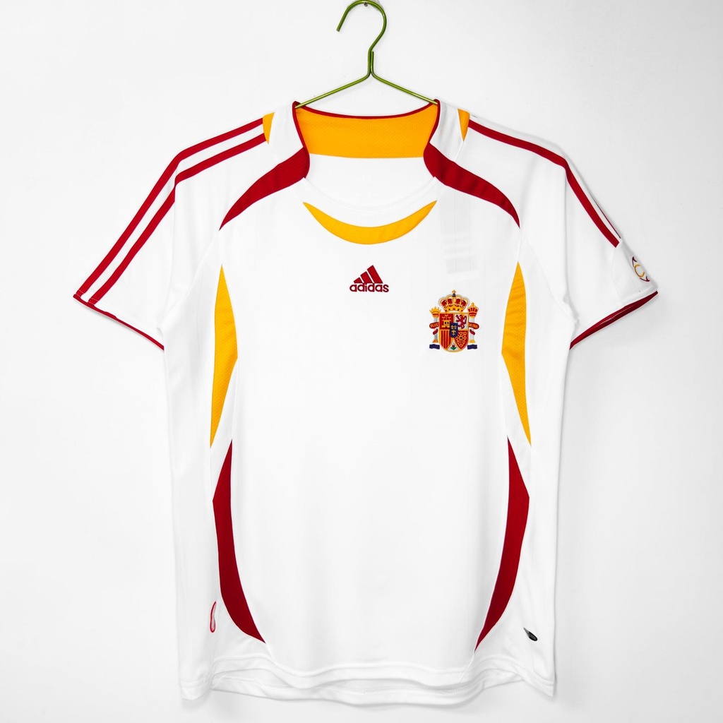2006 Spain Away White Retro 8A (M, Yes, Yes)