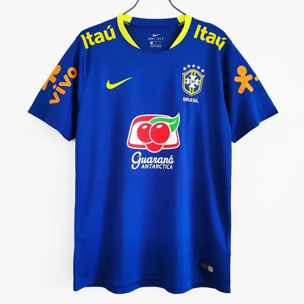 2020 Brazil Blue Training Jersey 0A (M, Yes, Yes)