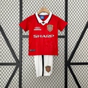 1999/00 Manchester United Home Retro Kids Kit