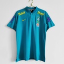 2021 Brazil Blue Polo Shirt 8A