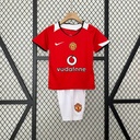 2005/06 Manchester United Home Retro Kids Kit