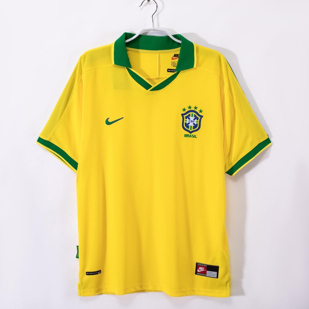 1997 Brazil Home Retro 5A (M, Yes, Yes)