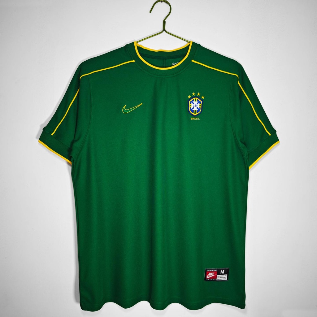 1998 Brazil Goalkeeper Retro 8A (M, Yes, Yes)