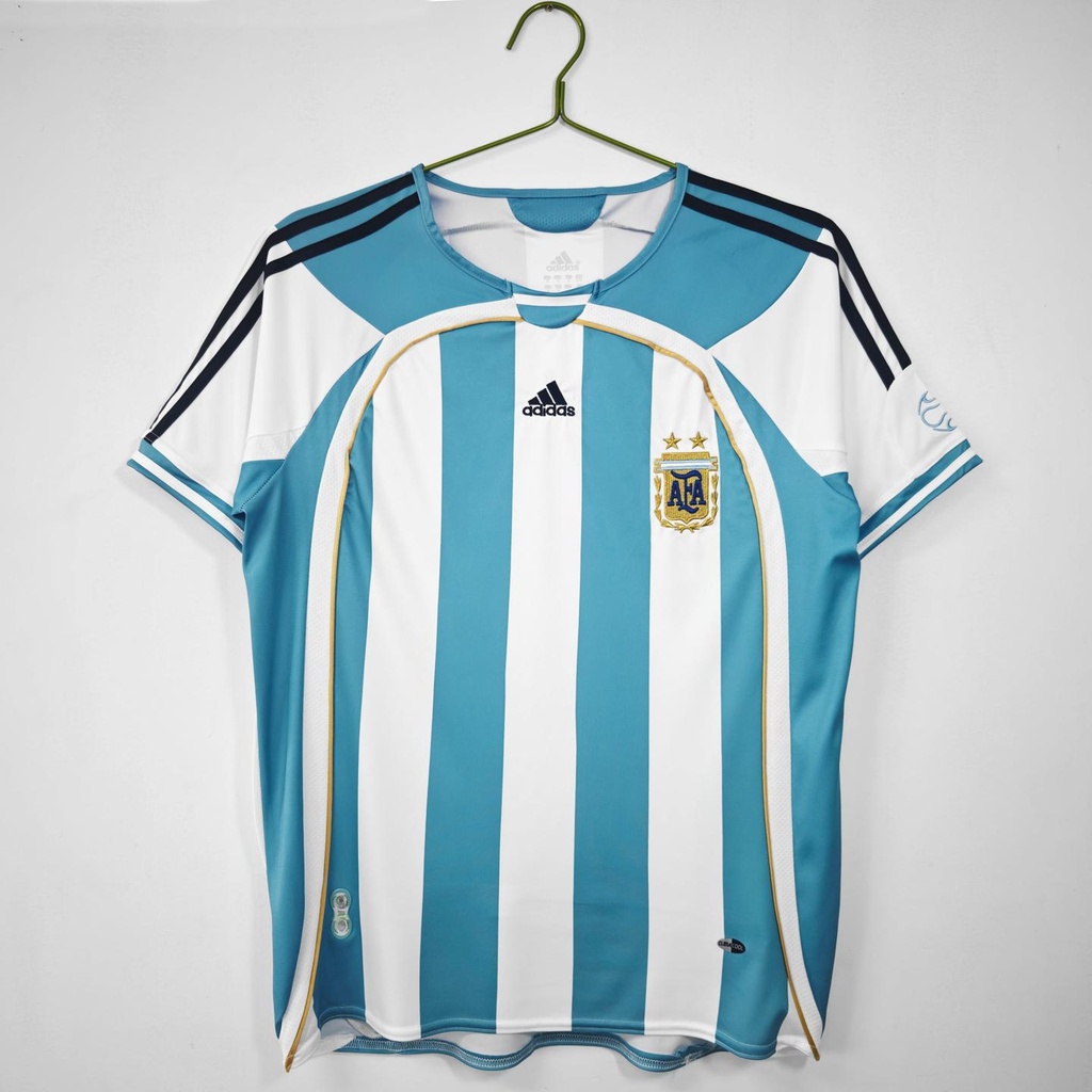 2006 Argentina Home Retro 0B (M, Yes, Yes)