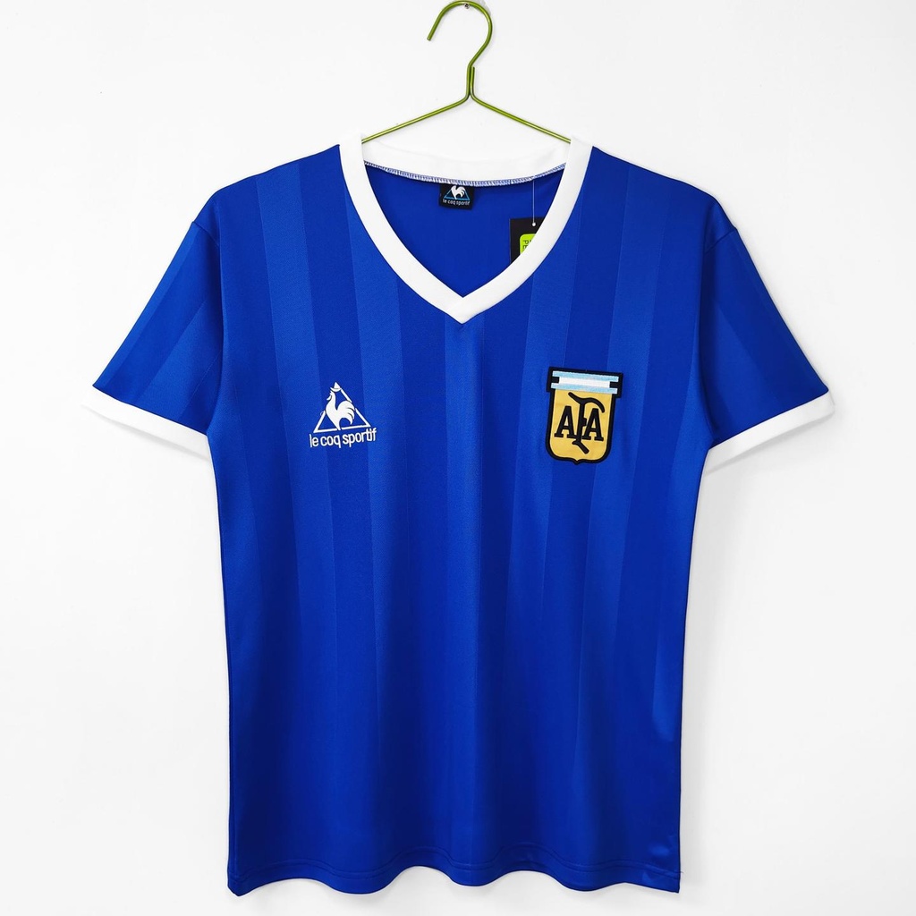 1986 Argentina Away Retro 0A (M, Yes, Yes)