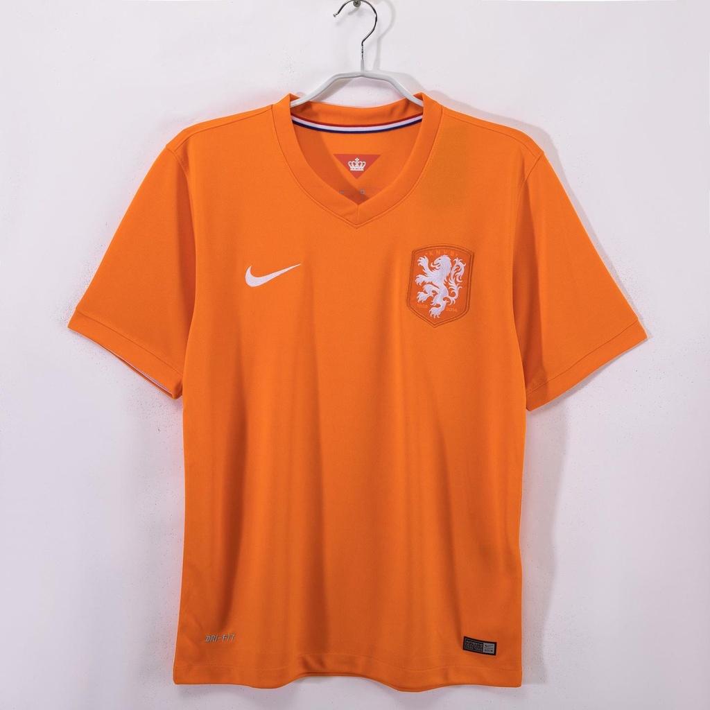 2014 Netherlands Home Retro 8A (M, Yes, Yes)