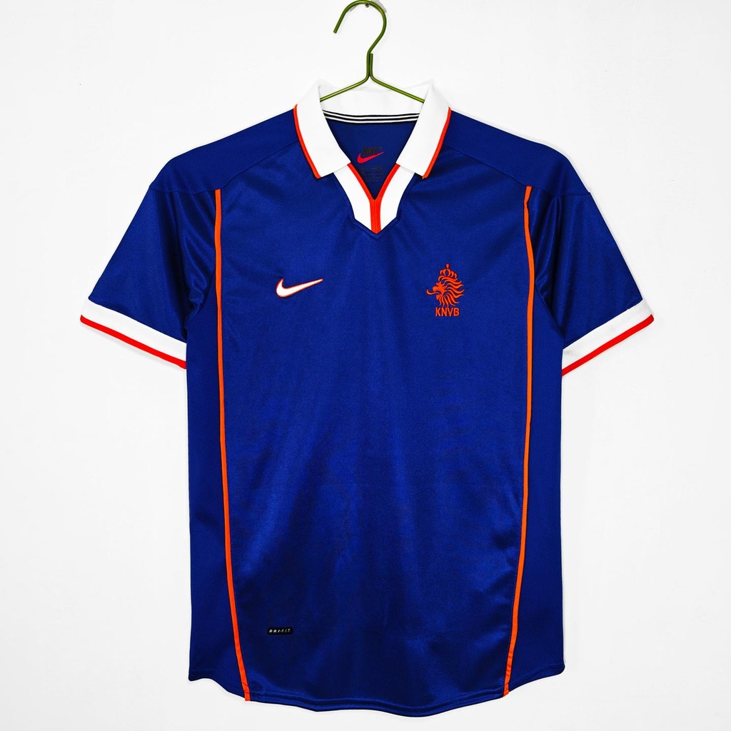 1998/99 Netherlands Away Blue Retro 5A (M, Yes, Yes)