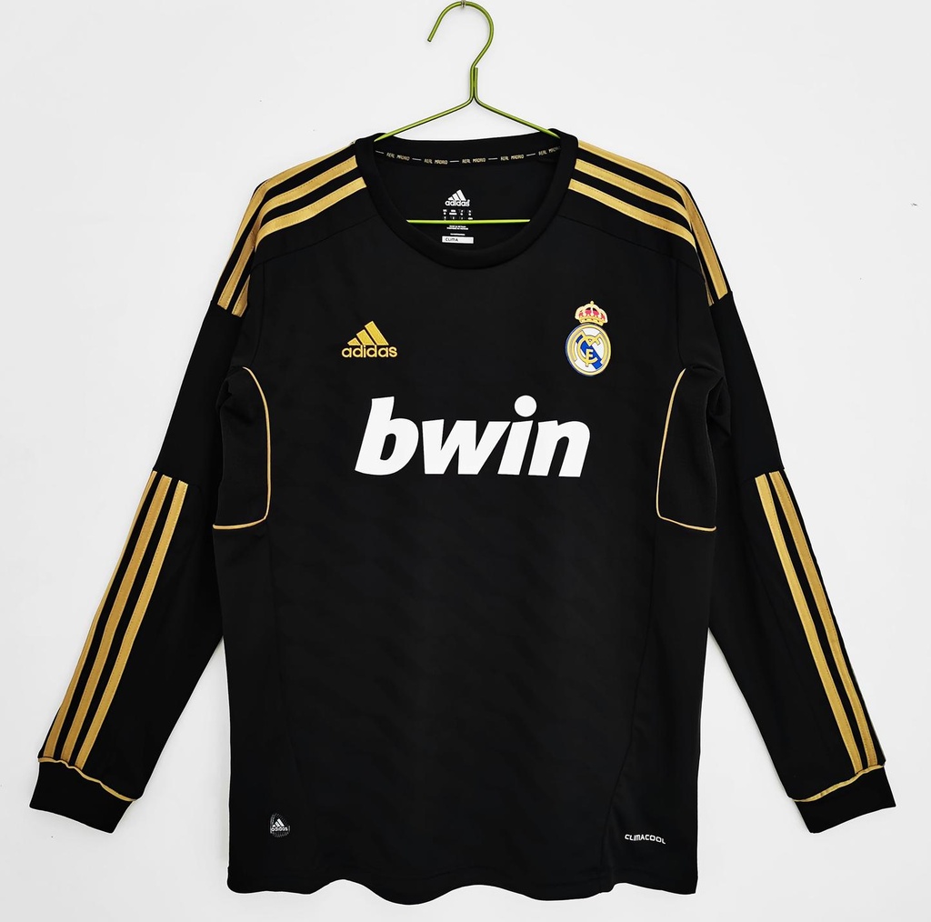 2011/12 Real Madrid Third Retro 0B (Long Sleeve) (M, Yes, Yes)