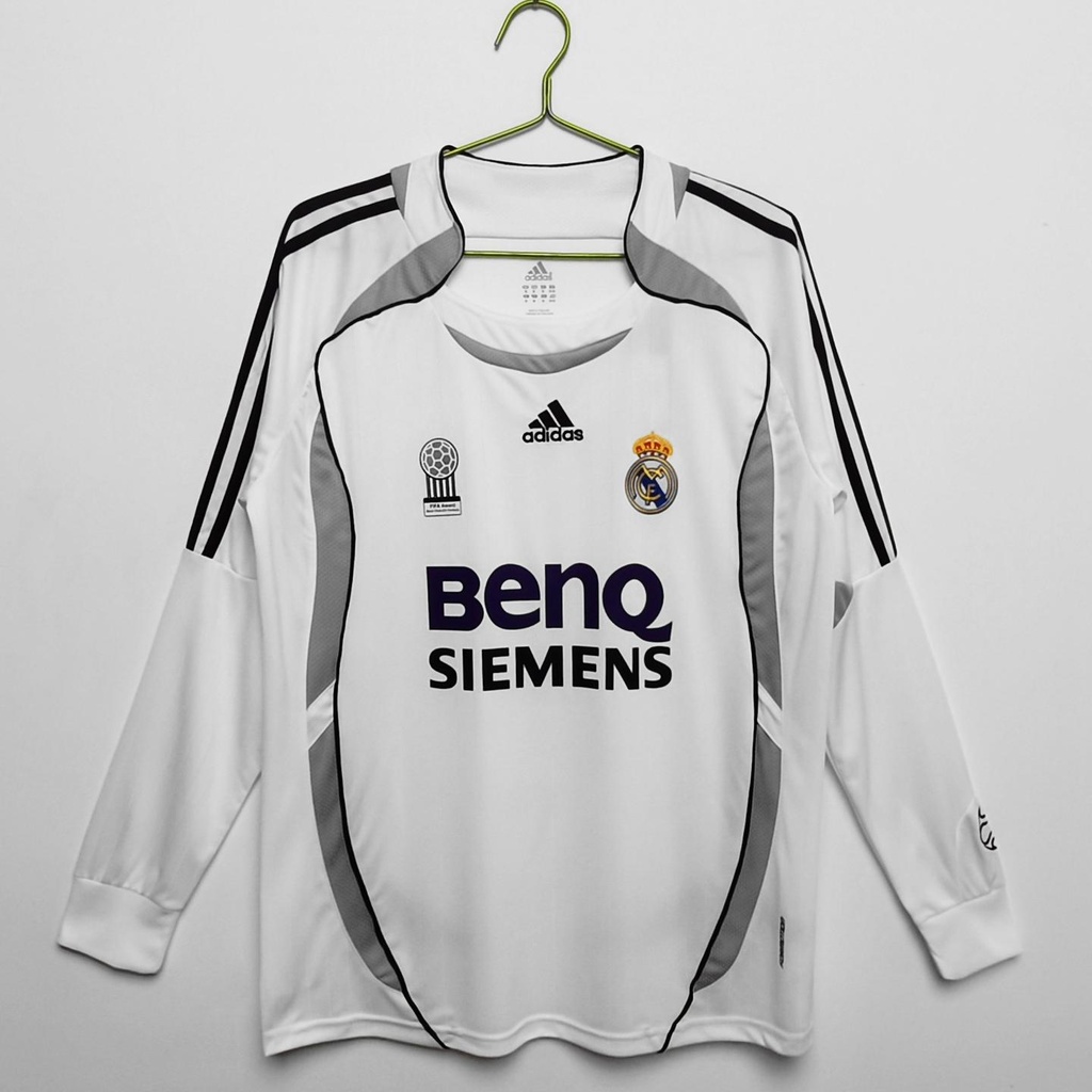 2006/07 Real Madrid Home 3B (Long Sleeve)