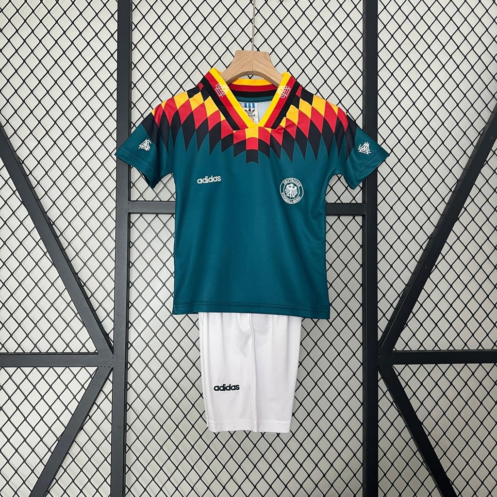 1994 Germany Away Retro Kids Kit (16, Yes, Yes)