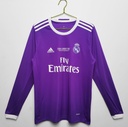 2016/17 Real Madrid Away 0B (Long Sleeve)