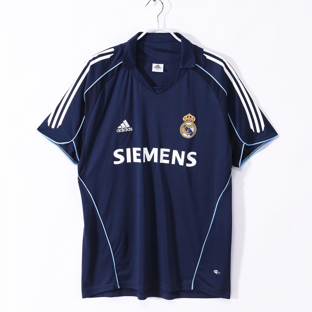 2005/06 Real Madrid Away Royal Blue Retro 8A