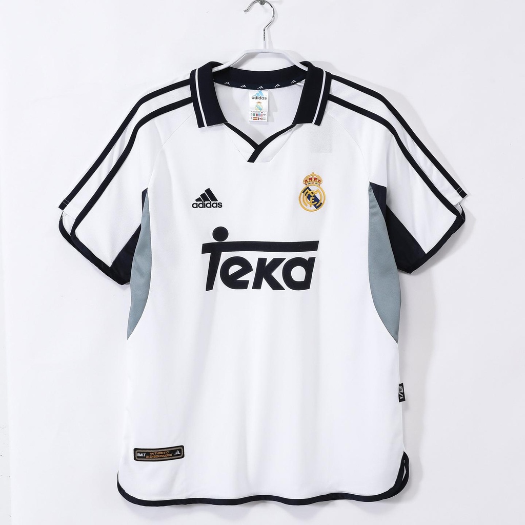 2000/01 Real Madrid Home Retro 8A (M, Yes, Yes)