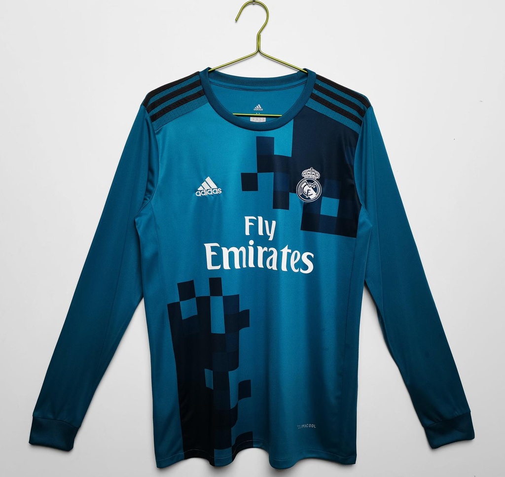 2017/18 Real Madrid Away 3B (Long Sleeve)