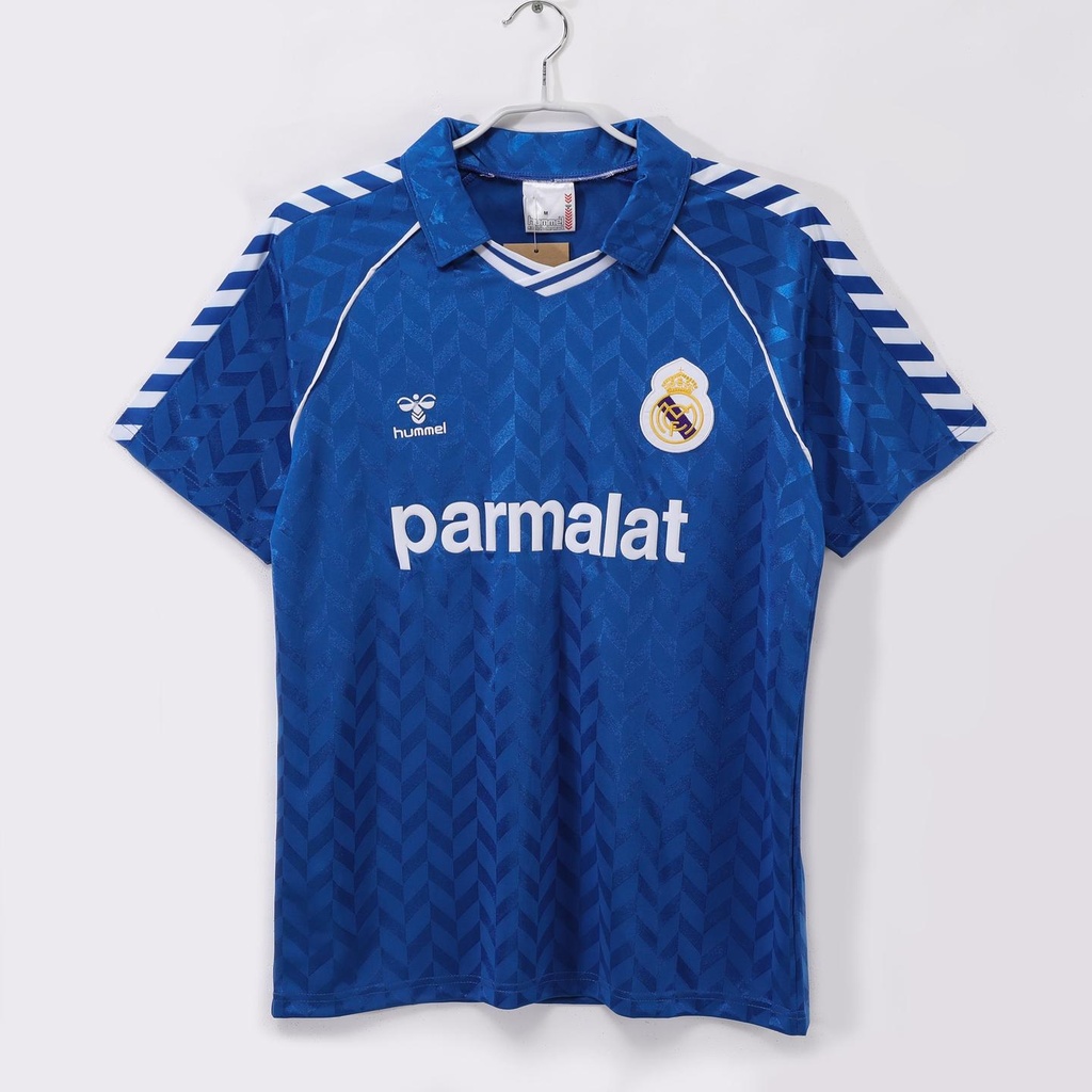 1986/87 Real Madrid Away Blue 0B