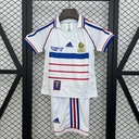 1998 France Away Retro Kids Kit