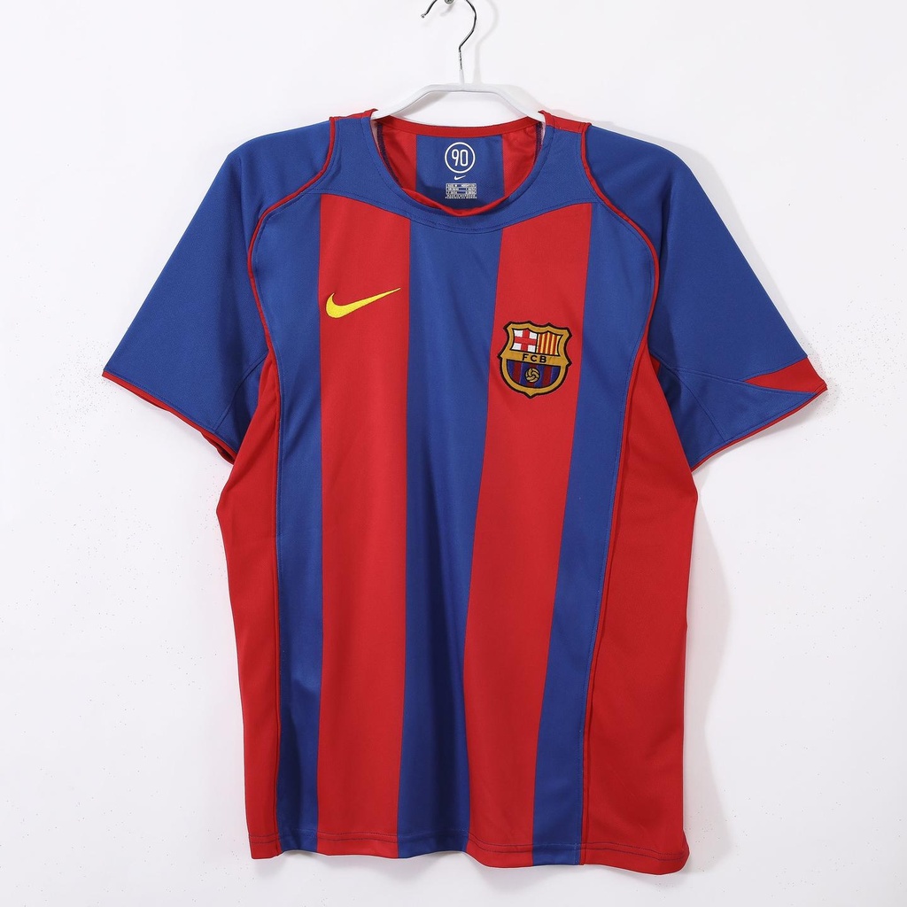 2004/05 Barcelona Home 8A (M, Yes, Yes)