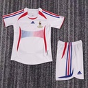 2006 France Away Retro Kids Kit