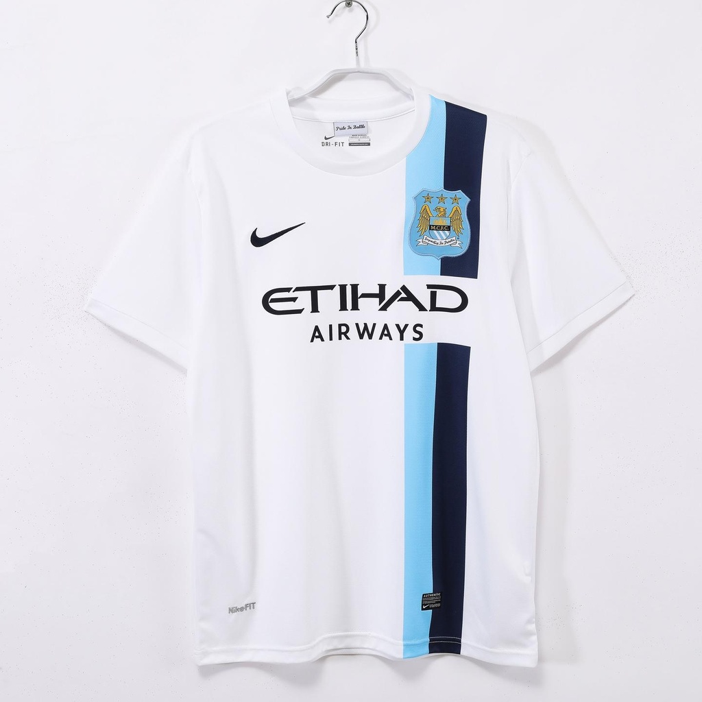 2013/14 Manchester City Third White 5A (M, Yes, Yes)