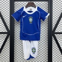 2004 Brazil Away Retro Kids Kit