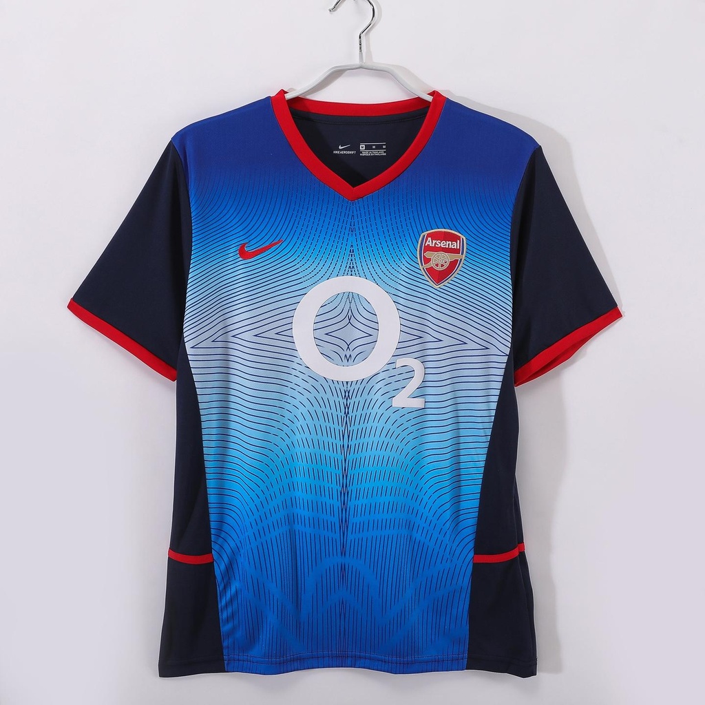 2002/04 Arsenal Away Blue 5A (M, Yes, Yes)