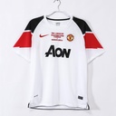 2010/11 Manchester United Away White UCL Retro 8A