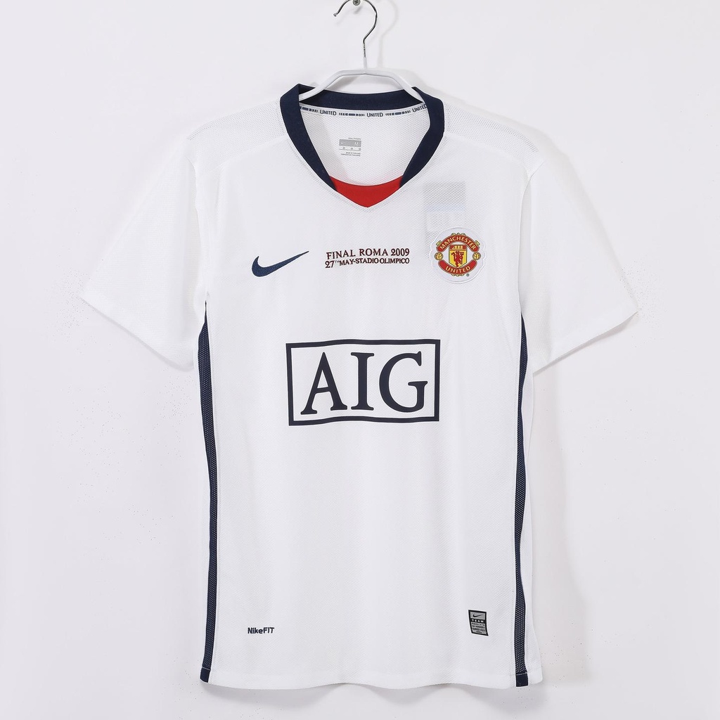 2008/09 Manchester United Away UCL Version 5A (M, Yes, Yes)