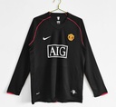 2007/08 Manchester United Away Retro 3B (Long Sleeve)