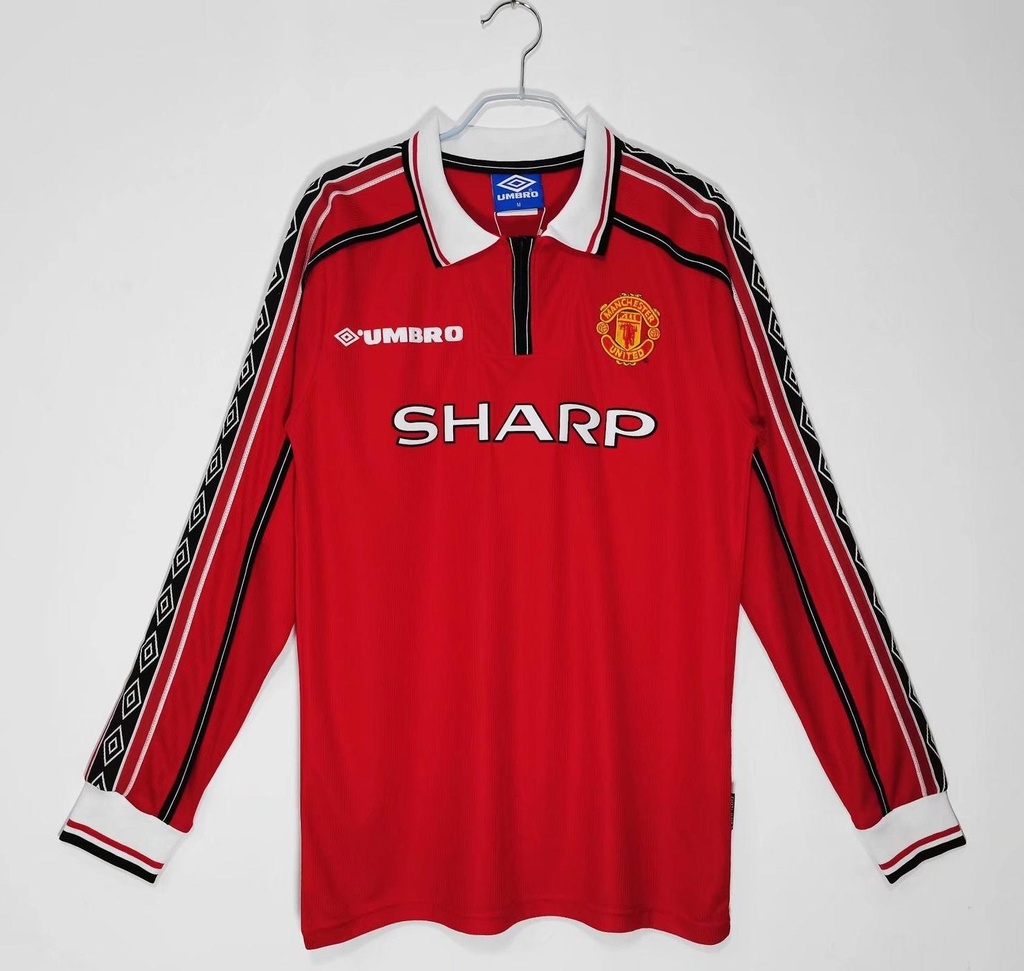 1998/99 Manchester United Home 3B (Long Sleeve)