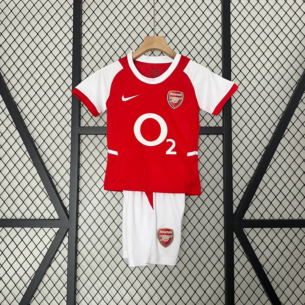 2002/03 Arsenal Home Retro Kids Kit (16, Yes, Yes)