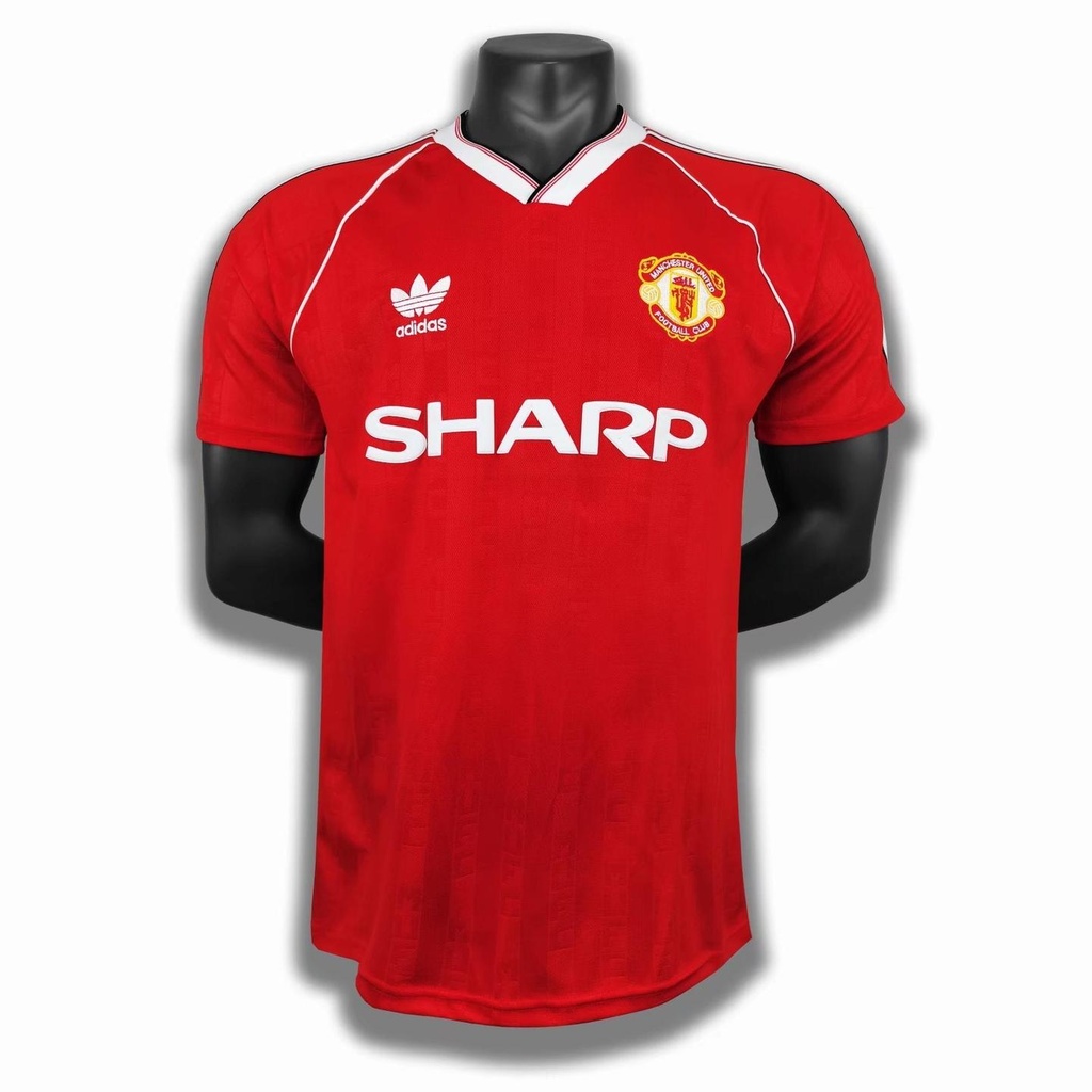 1988/90 Manchester United Home 5A (M, Yes, Yes)