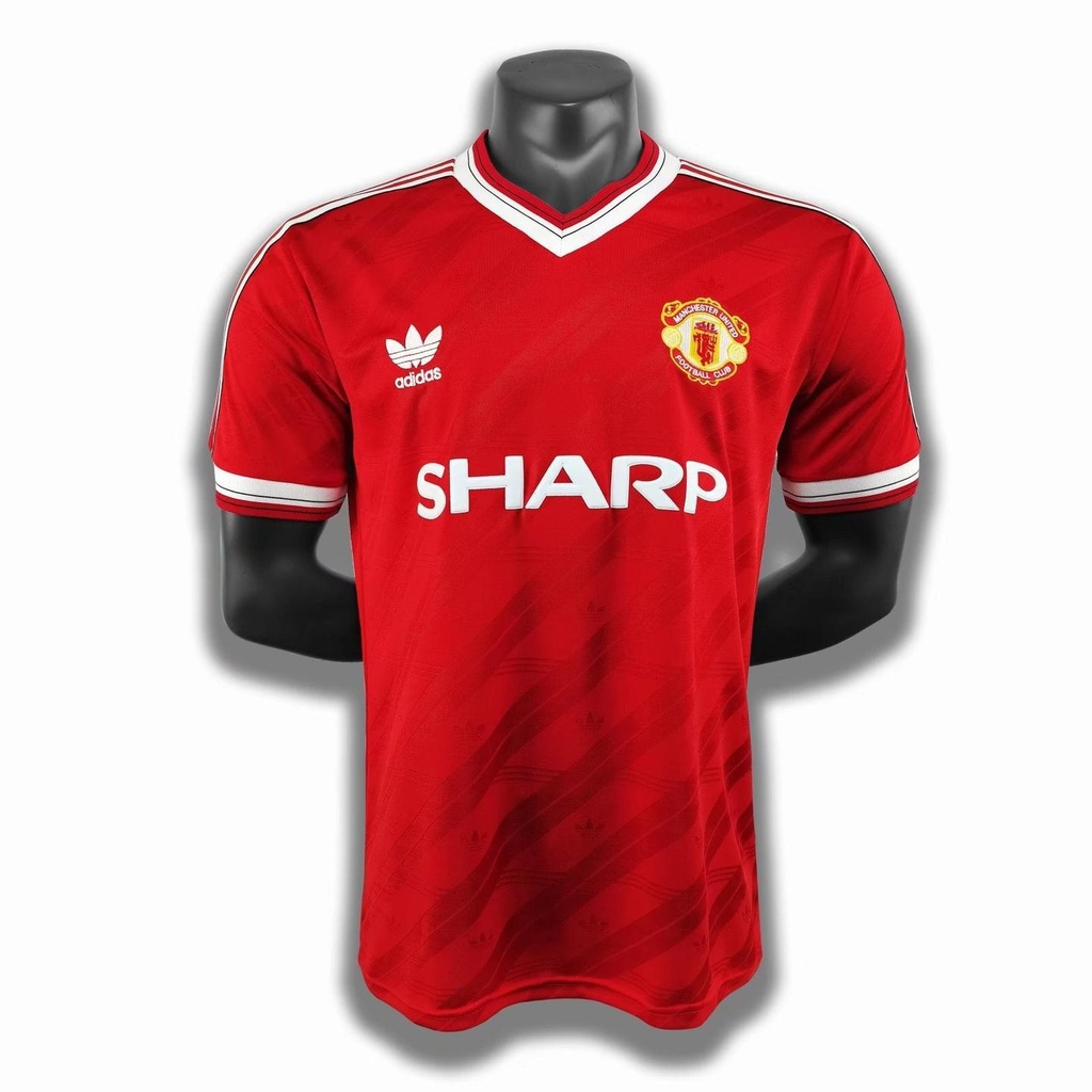 1986/88 Manchester United Home 5A (M, Yes, Yes)