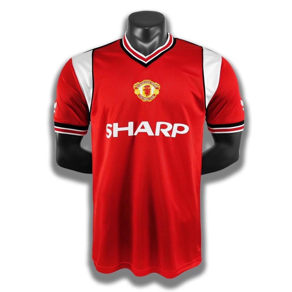 1985 Manchester United Home 5A (M, Yes, Yes)