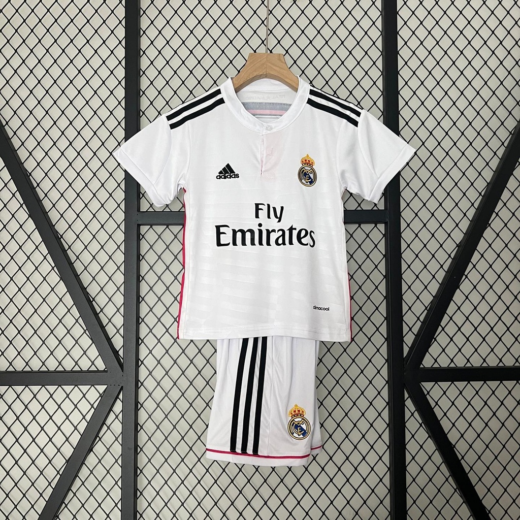 2014/15 Real Madrid Home Retro Kids Kit (16, Yes, Yes)