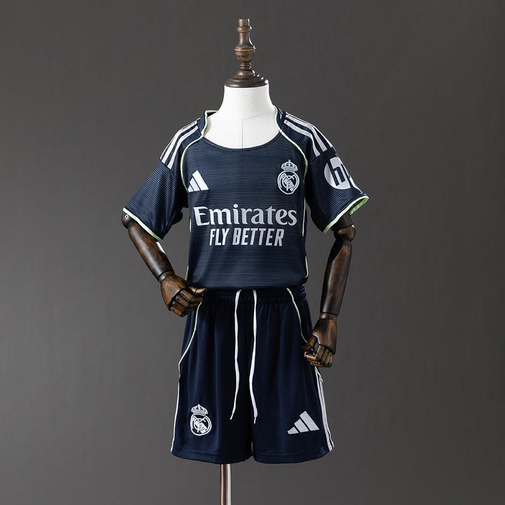 2025/26 Real Madrid Away Kids Kit (16, Yes, Yes)