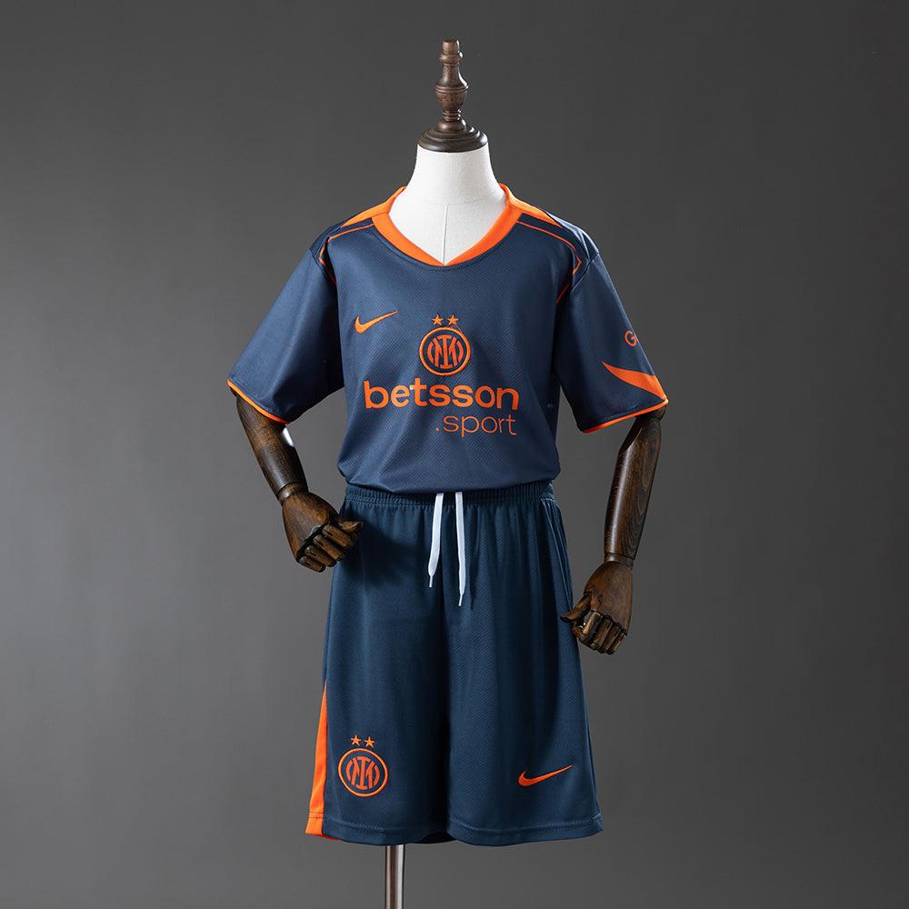 2025/26 Inter Milan Away Third Kids Kit (16, Yes, Yes)