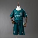 2025/26 Manchester City Away Fourth Kids Kit