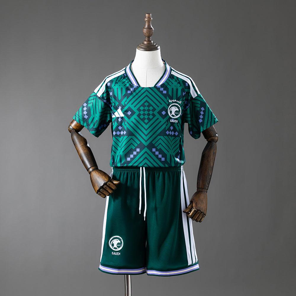 2026 Saudi Arabia Home Kids Kit World Cup (16, Yes, Yes)