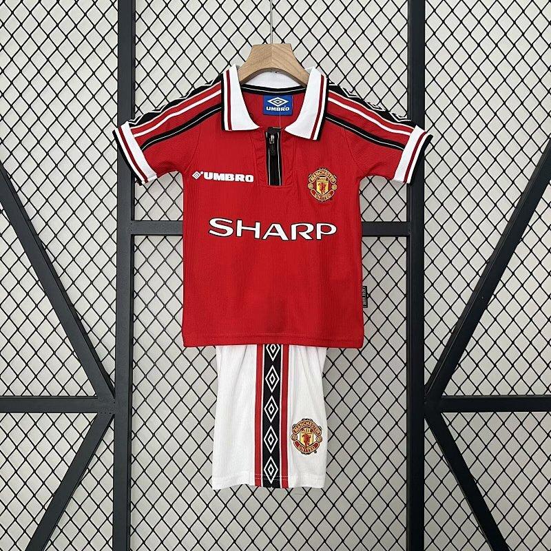 1997/98 Manchester United Home Retro Kids Kit (16, Yes, Yes)
