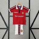 1997/98 Manchester United Home Retro Kids Kit