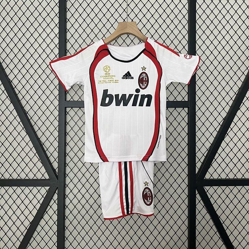 2006/07 AC Milan Away Retro Kids Kit (16, Yes, Yes)