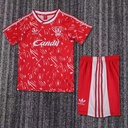 1989/91 Liverpool Home Retro Kids Kit