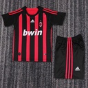 2008/09 AC Milan Home Retro Kids Kit