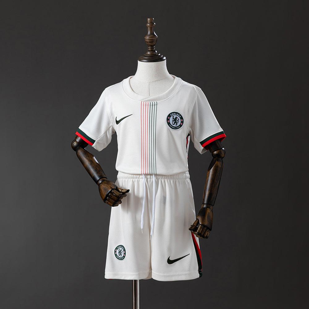2025/26 Chelsea Away Retro Kids Kit (16, Yes, Yes)