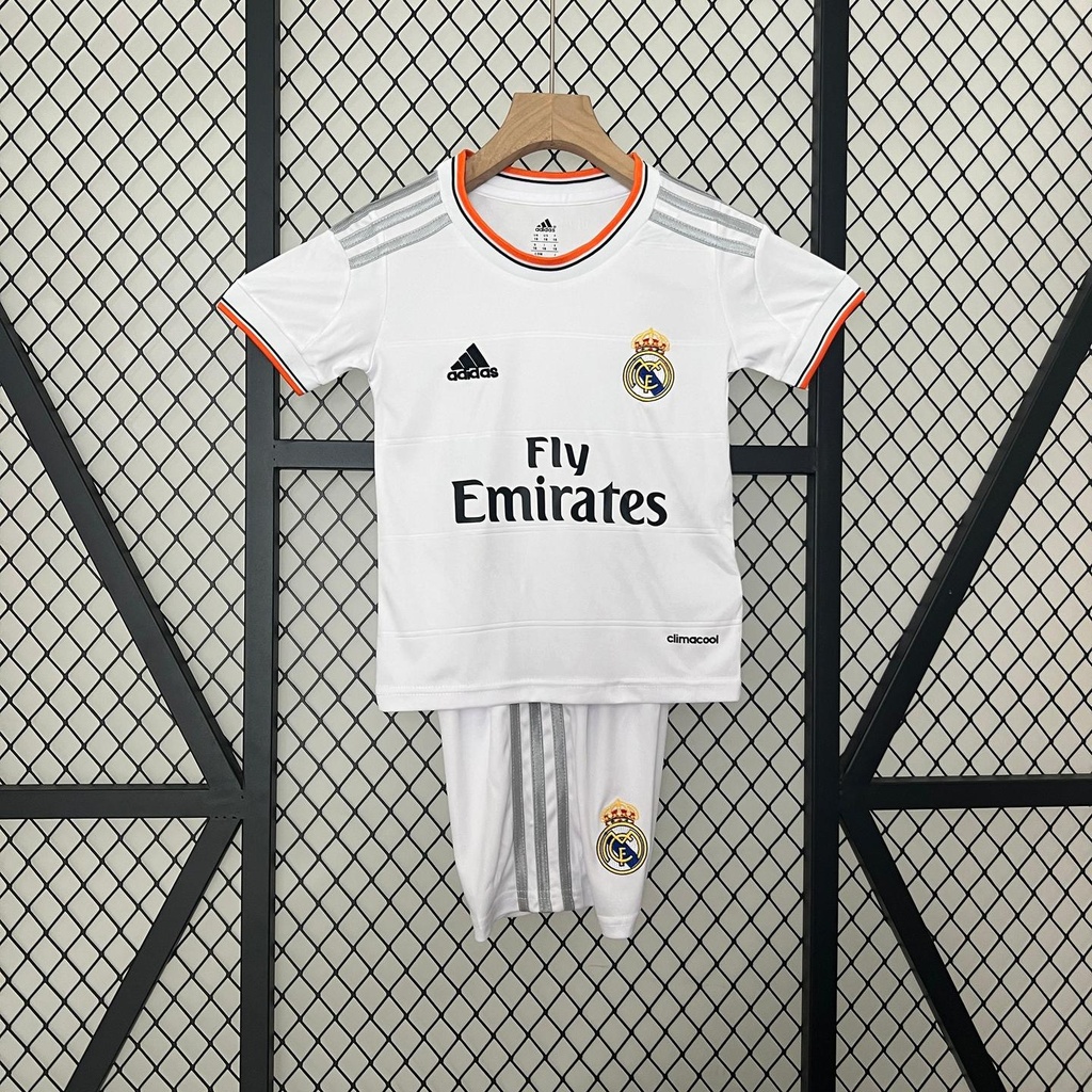 2013/14 Real Madrid Home Retro Kids Kit (16, Yes, Yes)